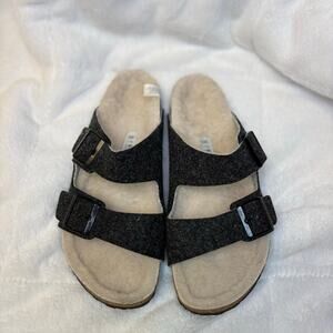 Birkenstock Arizona Rivet Wool Felt Sandals